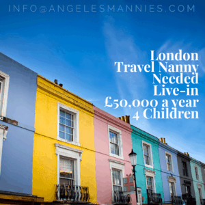 London Nanny Needed Angeles Mannies Staffing Colorful Houses Notting Hill Portobello Road Educated Professional Nannies Manny LA Los Angeles Elite Childcare